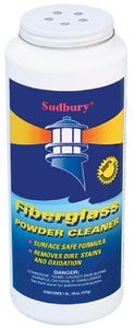 Sudbury Boat Care - Fiberglass Heavy Duty Powder Cleaner - 10 oz. - 840Q