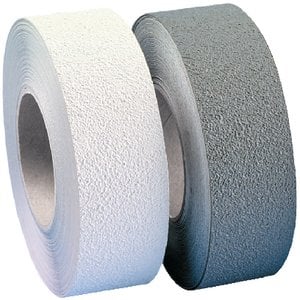Incom - Life Safe Soft Textured Vinyl Traction Tape (Non Skid) - 1" W x 60' L - White - RE3880WH