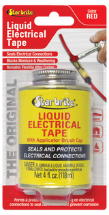 Starbrite - Liquid Electric Tape - Red - 4 oz. - 84105