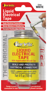 Starbrite - Liquid Electric Tape - White - 4 oz. - 84107