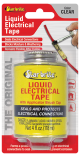 Starbrite - Liquid Electric Tape - Clear - 4 oz. - 84108