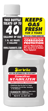 Starbrite - EZ Store EZ Start Gas Storage Additive - 8 oz - 84308
