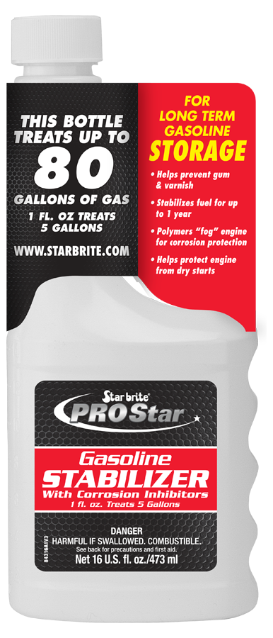 Starbrite - EZ Store EZ Start Gas Storage Additive - 16 Oz - 4 Pack - 84316