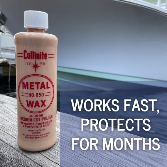 Collinite - Liquid Metal Wax & Polish - 16 oz. - 850