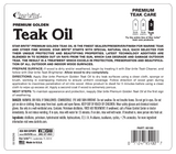 Starbrite - Premium Golden Teak Oil - Step 3 - 32 oz. - 85132