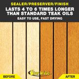 Starbrite - Premium Golden Teak Oil - Step 3 - 32 oz. - 85132