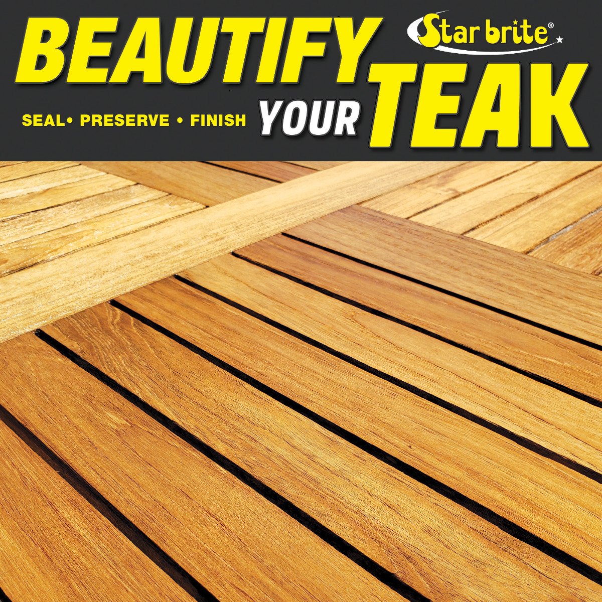 Starbrite - Premium Golden Teak Oil - Step 3 - 32 oz. - 85132