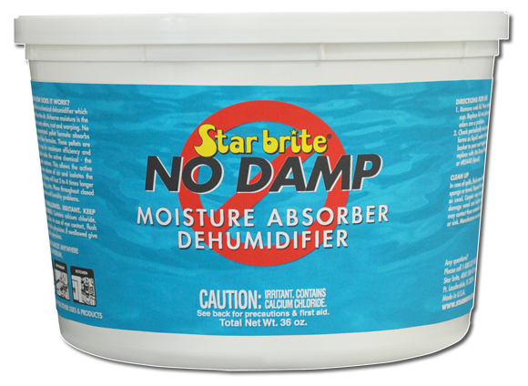 Starbrite - No Damp Moisture Absorber & Dehumidifier Bucket - 36 oz - 85401