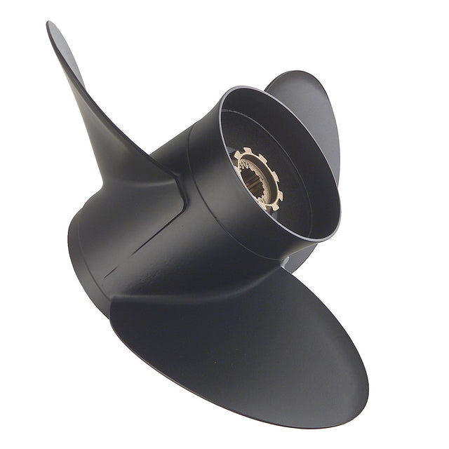 Mercury - Black Max Aluminum Propeller - 3-Blade - 40 - 60 HP Command Thrust, 75 - 125 HP with a 4.25" gearcase (all years) - 13.9 Dia. - 14 Pitch - 48-854352A45