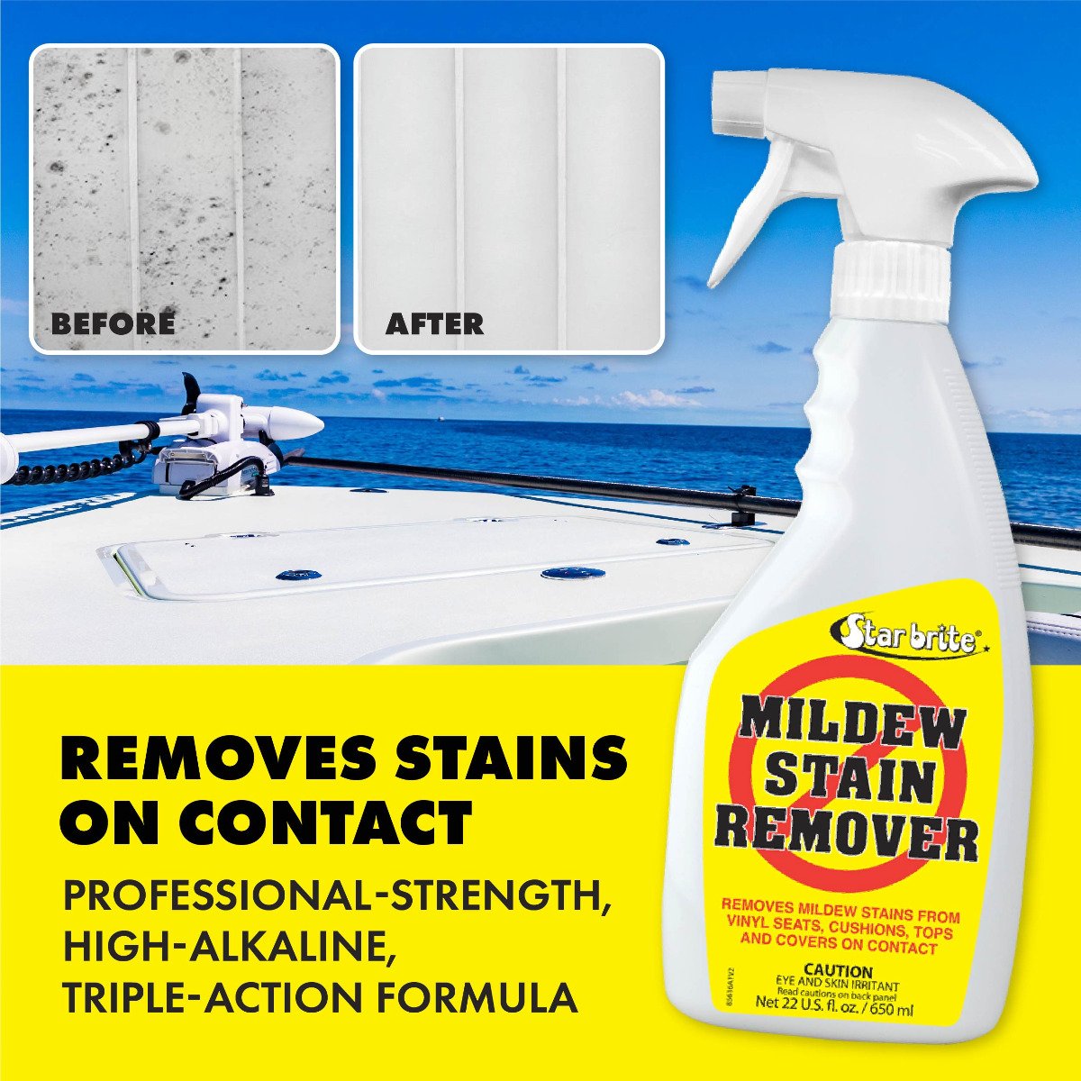 Starbrite - Mildew Stain Remover - 1 Gallon - 85600