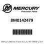 Mercury - Cover Electrical - 8M0142479