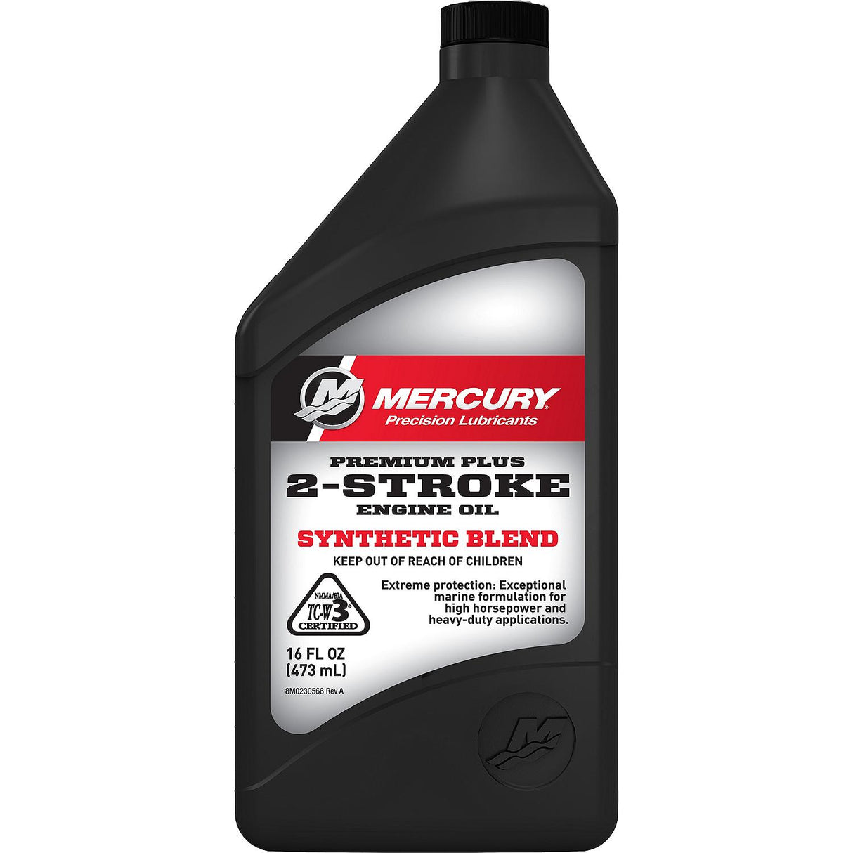 Mercury Premium Plus TCW 3 2 Stroke / Cycle Outboard Oil - Pint - 92-858025K01
