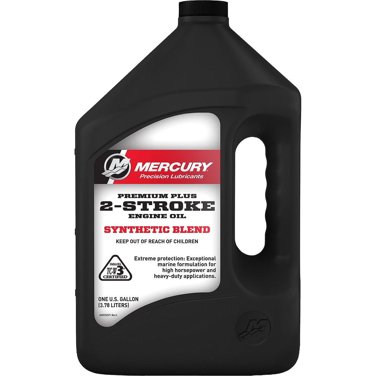 Mercury Premium Plus TCW 3 2 Stroke / Cycle Outboard Oil - Gallon - 92-858027K01