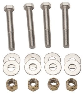 Seastar - Jack Plate Mounting Bolt Kit (Includes 4 each Stainless Steel Bolts, Brass Nylock Nuts and Washers) - DK6145