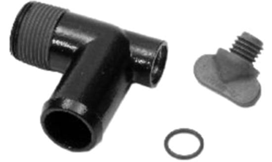 Mercury MerCruiser - Exhaust Manifold Drain Elbow - MCM/MIE V-6 & V-8 - Center Rise Exhaust Manifolds - 22-862210A01