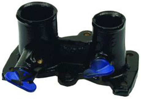 Mercury Mercruiser - Rear Cover Assembly - Fits MCM/MIE 496/8.1L Brass Seawater Pump w/o Air Fittings - 862776A02