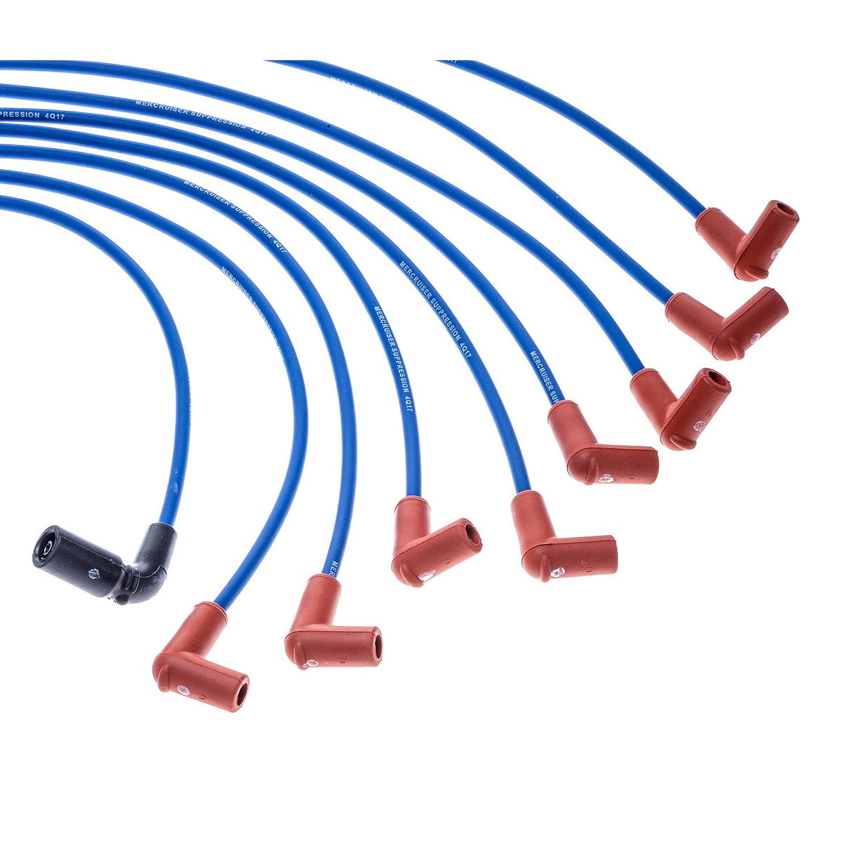 Mercury Mercruiser - Spark Plug Wire Kit - Fits 2001-2015 MCM/MIE 5.0L, 5.7L & 6.2L MPI Engines with ECM 555 - 84-863656A1