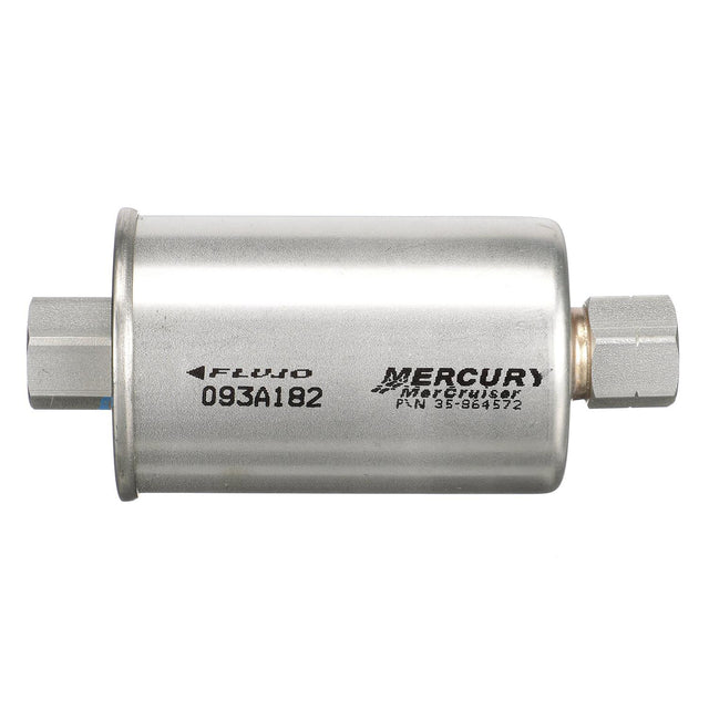 Mercury Mercruiser - In-Line Fuel Filter - Fits MCM/MIE Gasoline Engines Using a Boost Pump - Replacement In-Line Filter - 35-864572