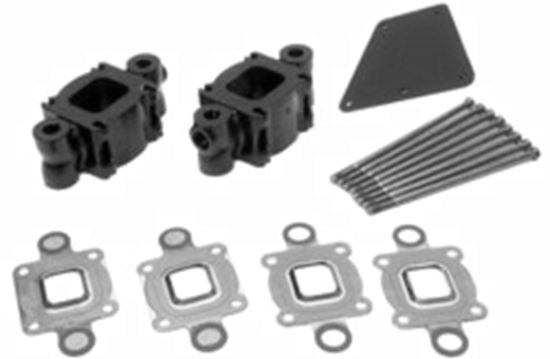 Mercury Mercruiser - 3"  Riser Kit - 2002â€‘2004 MCM Vâ€‘6 & Vâ€‘8 Nonâ€‘EC - Closed Cooling - 864929A2