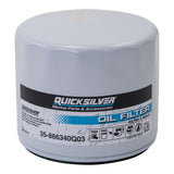 Mercury Quicksilver - Oil Filter - Fits MCM/MIE GM Engines, Except V‑6 Models w/Oil Filter Mounted on the Engine Block - 35-866340Q03