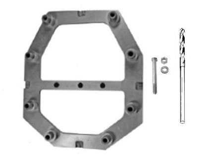 Mercury - Transom Drill Fixture Kit - For MCM 1.6L Vazer Models - 91-866590A02