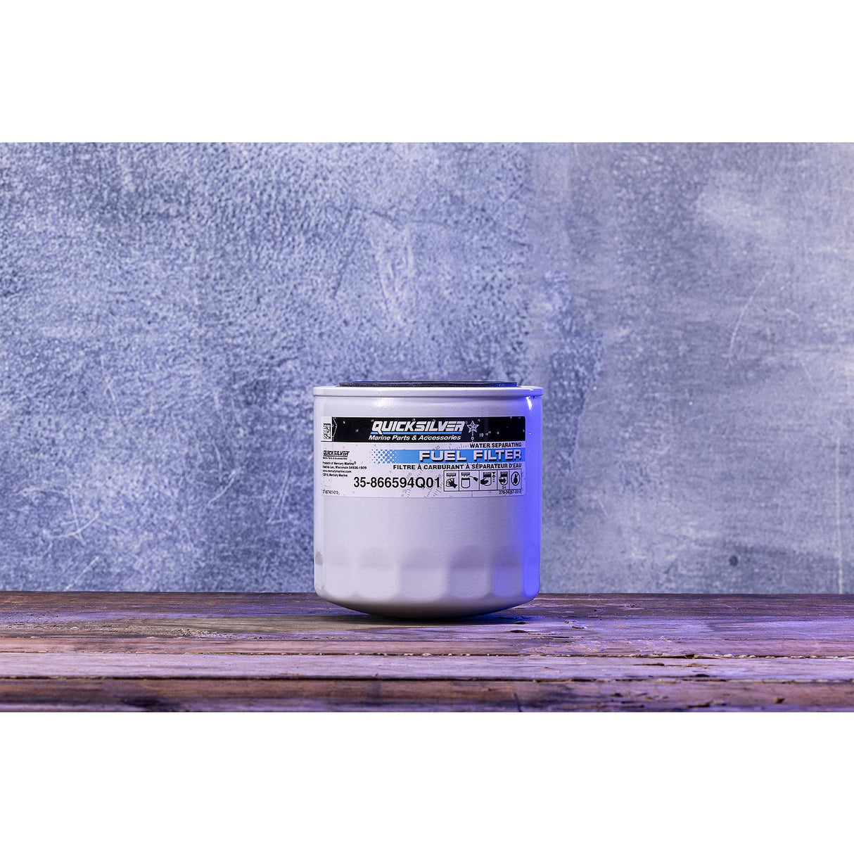 Mercury Quicksilver - Fuel Filter - Fits MerCruiser 1.6L Vazer & 3.0L MPI EC Engines - 35-866594Q01