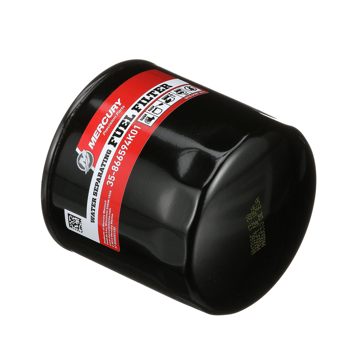 Mercury Mercruiser Fuel Filter - Fits MerCruiser 1.6L Vazer - 3.0L MPI EC Engines - 35-866594K01