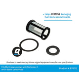 Mercury Quicksilver - Carburetor Fuel Filter - For Rochester 2 & 4 bbl. - 35-8767Q
