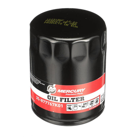Mercury Outboard Four Stroke Oil Filter - Fits 135 - 150 - 175 - 200 HP Verado - 35-877767K01