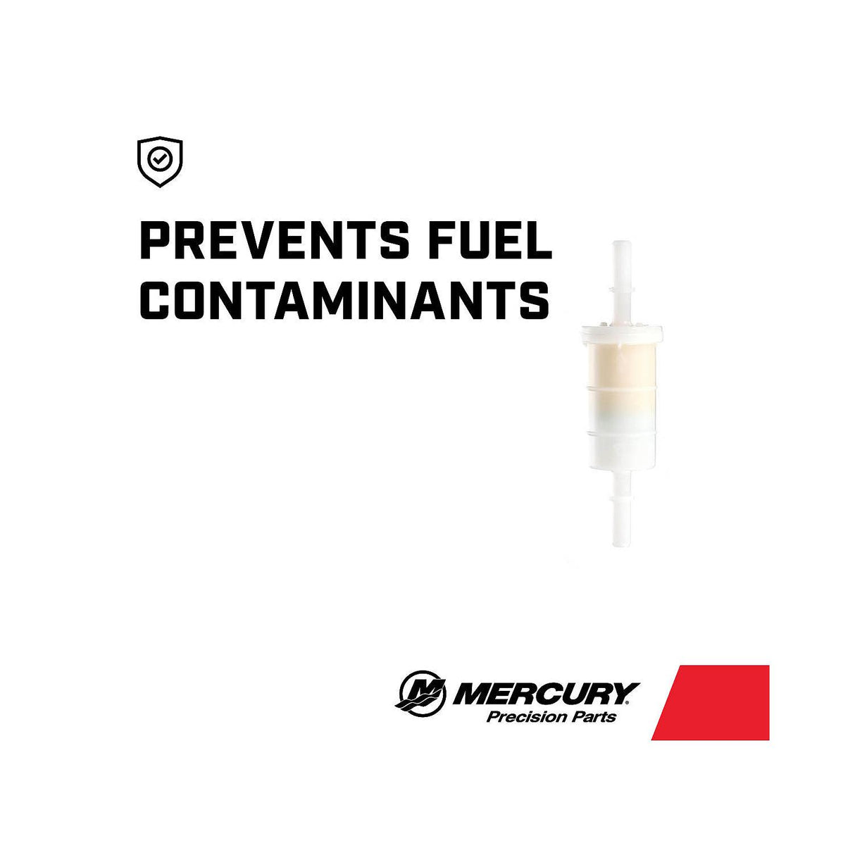 Mercury Quicksiver 4-Stroke Outboard In-Line Fuel Filter 35-879885K