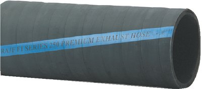 Shields Hose - Hardwall Exhaust/water Hose - 6" X 12-1/2' - 2506004