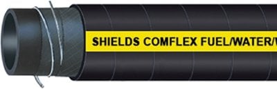 Shields Hose - Comflex Engine Wire Reinforced Hose - 3/4" x 12' 6" - 75 Working Pressure - 3210344