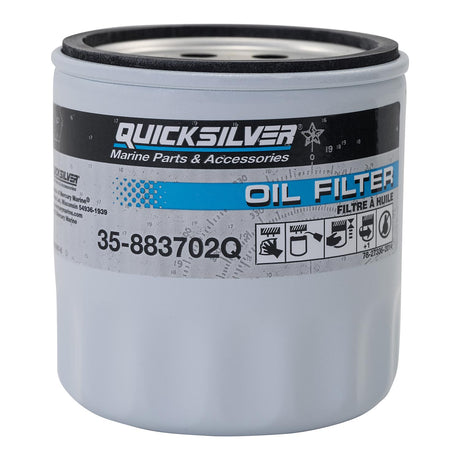 Mercury Quicksilver - Oil Filter - Fits MCM V‑6 - 35-883702Q