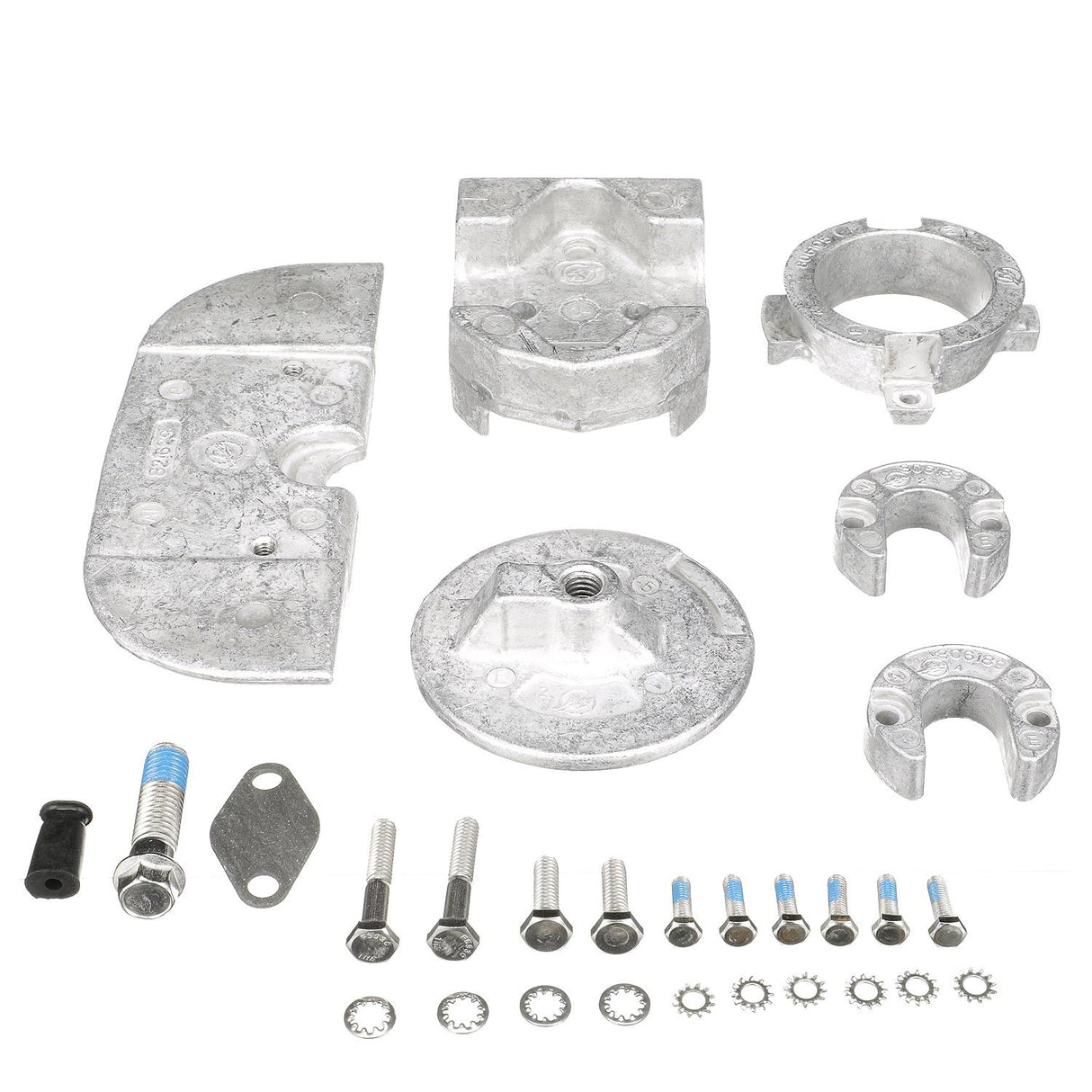 Mercury Mercruiser Bravo One Gen II Drives Aluminum Anode Kit - 97-888756K01