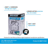 Mercury Quicksilver - Magnesium Anode Kit - Fits Bravo I Drives - 97-888757Q02