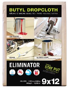 Trimaco - Dropcloth, Butyl 4' X 15' - 80328
