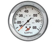 Mercury - Flagship Speedometer - White Face - Chrome Bezel - 3-3/8 inch Diameter - 79-895285A43