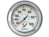 Mercury - Flagship Speedometer - White Face - Chrome Bezel - 3-3/8 inch Diameter - 79-895285A46