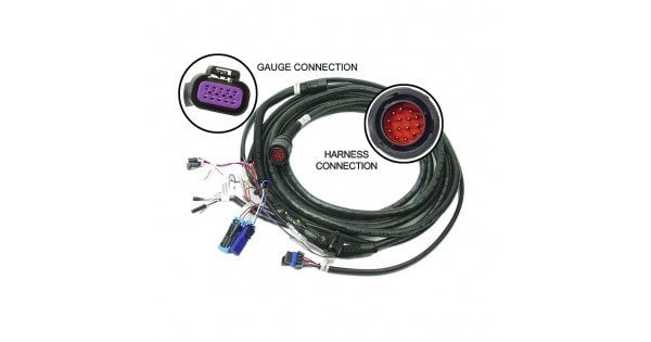 Mercury - Ignition Harness - Engine to Helm - Non DTS - 14 Pin - 2 Ft - Fits 2006 and Newer Non DTS Outboards from 25 to 250 HP  14 Pin Connectors & All MCM/MIE Engines w/14 Pin Connectors - 84-896537T02