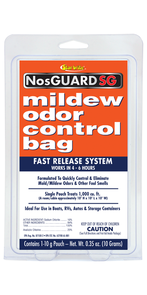 Starbrite - NosGuard SG Mildew Odor Control Bags Fast Release Formula - 10 Grams - 89970