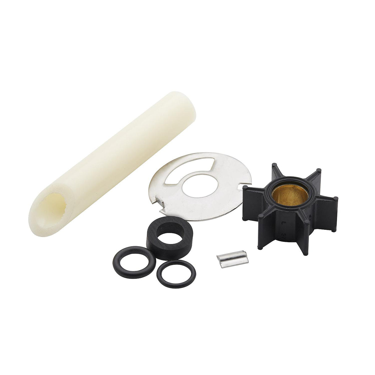 Mercury 47-89981T1 Outboard Water Impeller Repair Kit - Fits Mercury/Mariner 4 HP - Model 75 when impeller ID measures .456"