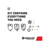 Mercury Mercruiser - Water Impeller Repair Kit - Fits Mercury/Mariner 65 HP through V-6 Outboards, & Mercruiser I/R/MR/Alpha Drives - 47-89984T5