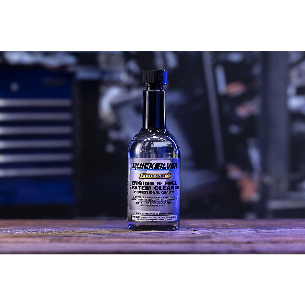 Quicksilver Quickleen Engine and Fuel System Cleaner 12 oz - 92-8M0047921