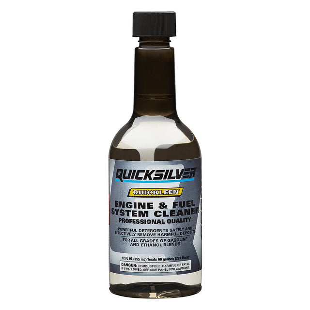 Quicksilver Quickleen Engine and Fuel System Cleaner 12 oz - 92-8M0047921
