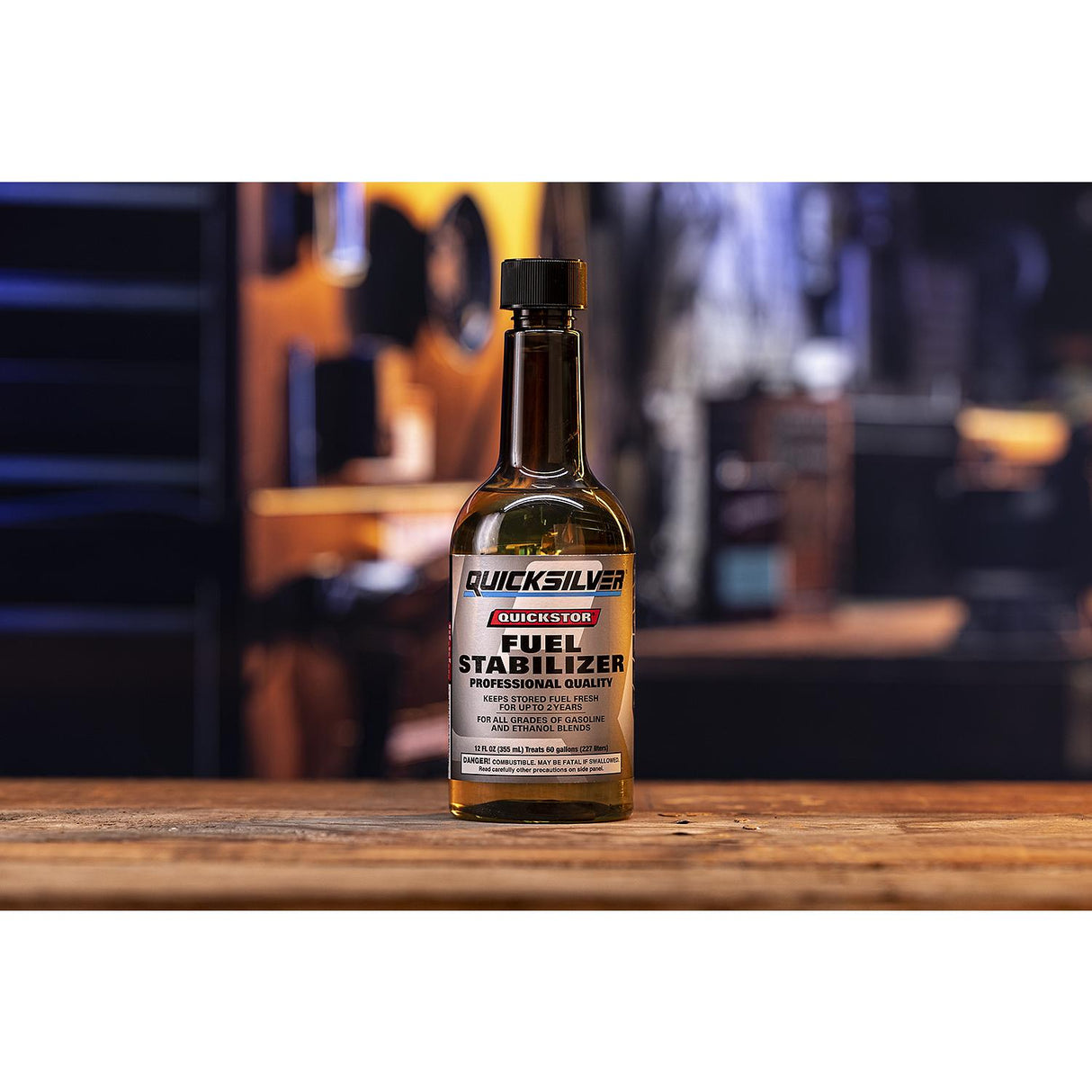 Quicksilver - Quickstor Fuel Stabilizer - 12 oz. - 92-8M0047922