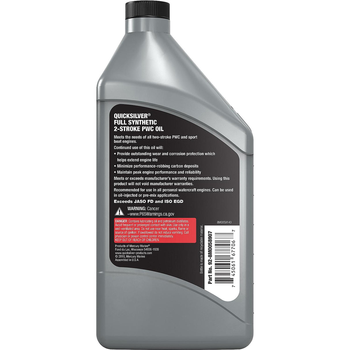 OIL - PWC SYNTHETIC - 92-8M0058907