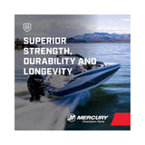 Mercury Marine Primer Bulb - Fits 5/16" & 3/8" Inner Diameter - Includes Hose Clamps - 8M0061876