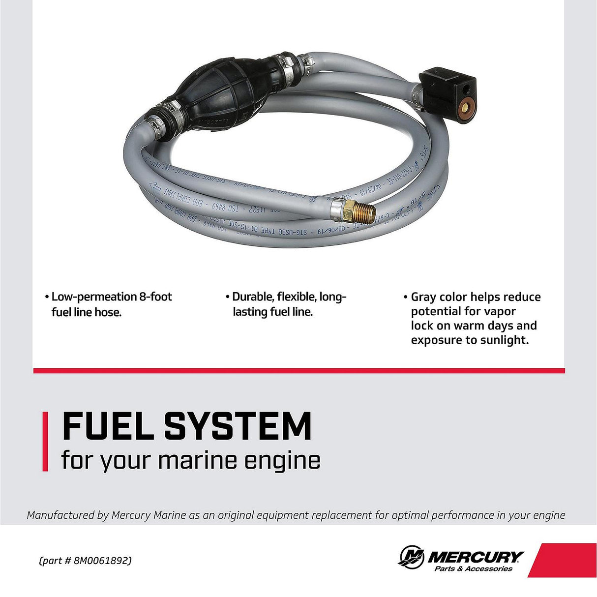 FUEL LINE ASSEMBLY - 32-8M0061892