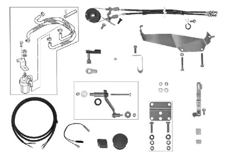Mercury – Remote Conversion Kit | 8M0062241