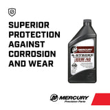 Mercury Synthetic Blend 4 Stroke 25W 40 Marine Oil - Quart - 92-8M0078629
